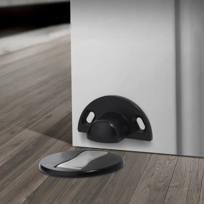 Invisible Magnetic Door Stop Stainless Steel Floor Door Holder