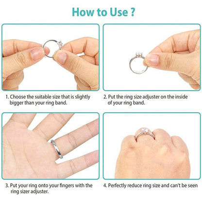 Invisible Ring Size Adjuster Stickers