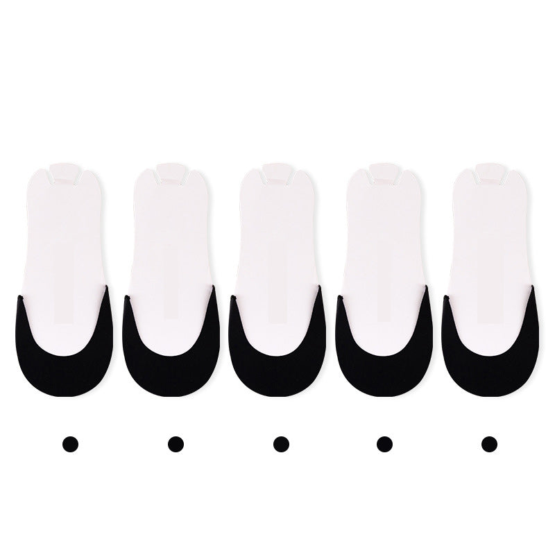 Invisible Toe Cover Socks 5 Pairs
