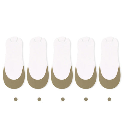 Invisible Toe Cover Socks 5 Pairs