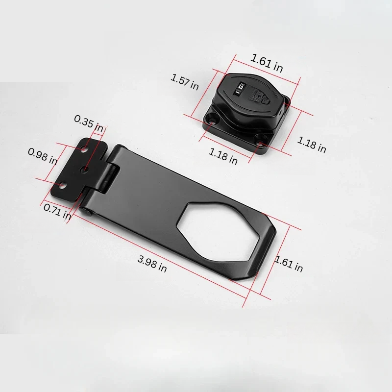 Keyless 3 Digit Combination Cabinet Lock