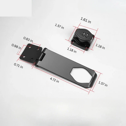 Keyless 3 Digit Combination Cabinet Lock