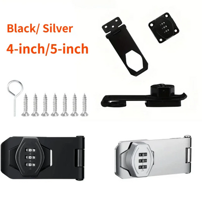 Keyless 3 Digit Combination Cabinet Lock