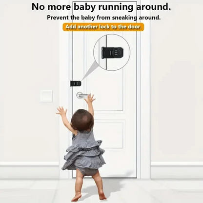 Keyless 3 Digit Combination Cabinet Lock