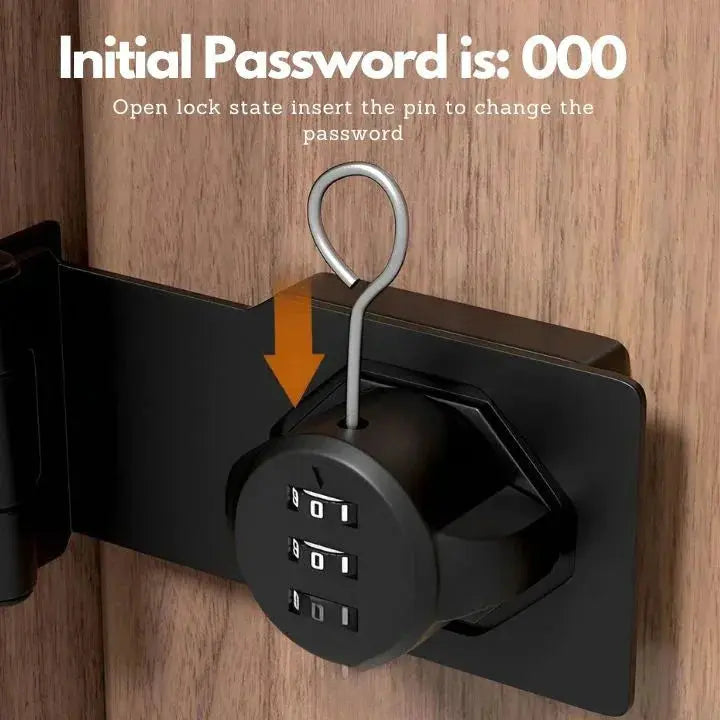 Keyless Zinc Alloy Combination Door Lock