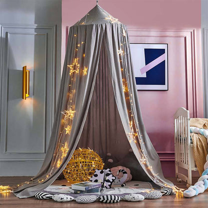 Kids Blackout Bed Canopy with Breathable Light Blocking Fabric