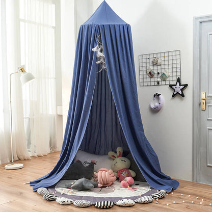 Kids Blackout Bed Canopy with Breathable Light Blocking Fabric