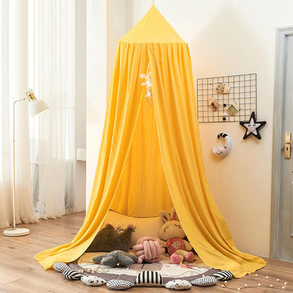 Kids Blackout Bed Canopy with Breathable Light Blocking Fabric