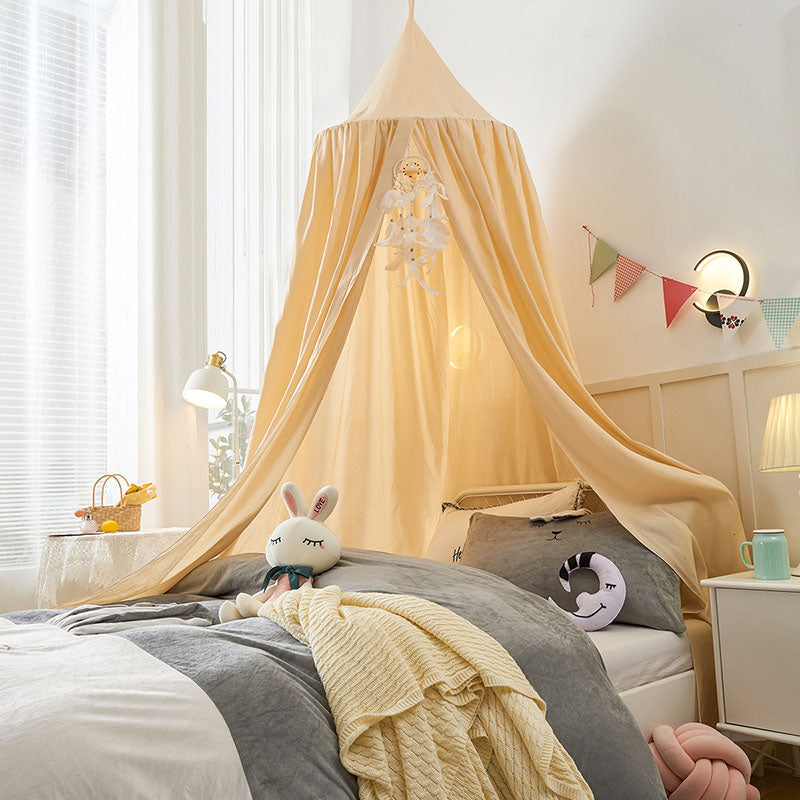 Kids Blackout Bed Canopy with Breathable Light Blocking Fabric