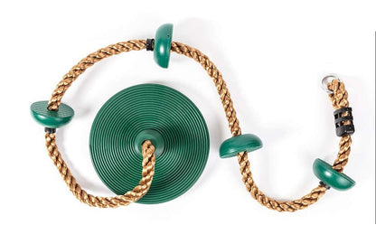 Kids Tree Swing with Climbing Rope and Platforms