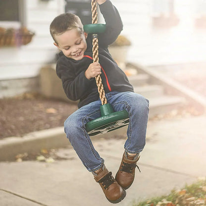 Kids Tree Swing with Climbing Rope and Platforms