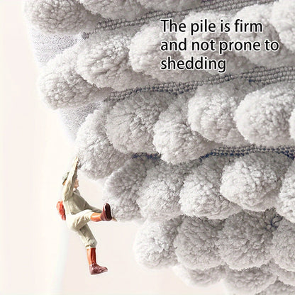 L Shaped Corner Bath Mat Non Slip Soft Shower Rug