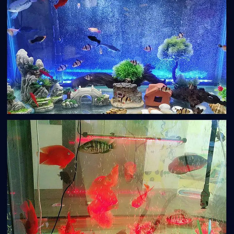 LED Aquarium Air Diffuser Light Color Changing