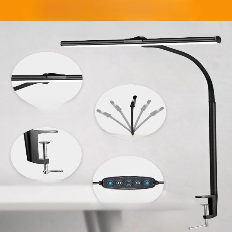 LED Architect Desk Lamp with Adjustable Brightness and Color Modes
