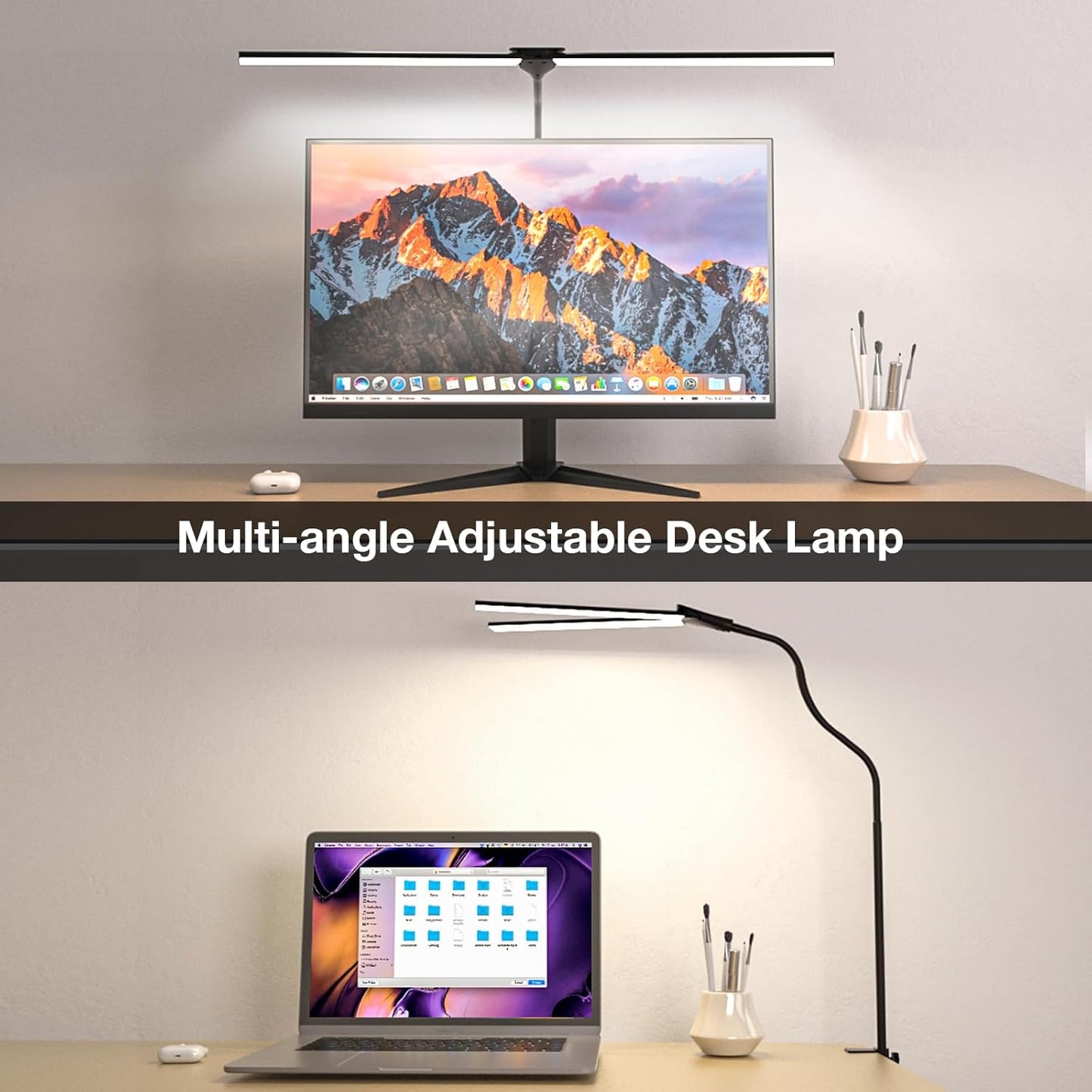 LED Architect Desk Lamp with Adjustable Brightness and Color Modes