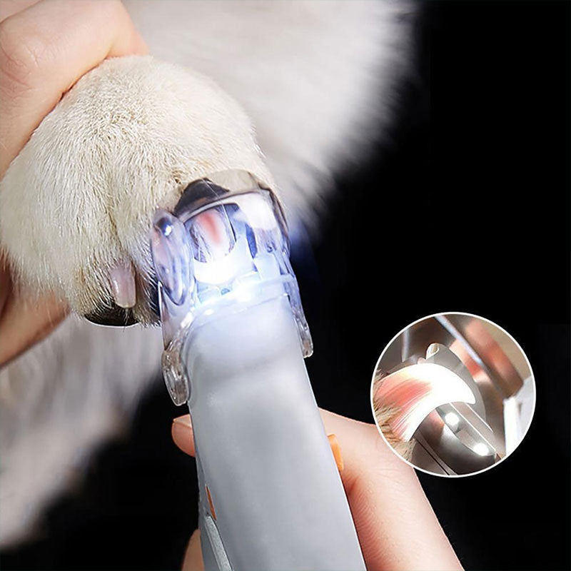 LED Dog Nail Clipper with Quick Safety Sensor