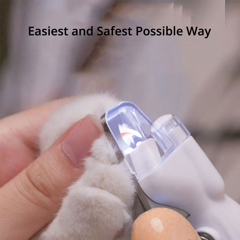 LED Dog Nail Clipper with Quick Safety Sensor