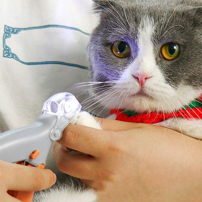 LED Dog Nail Clipper with Quick Safety Sensor