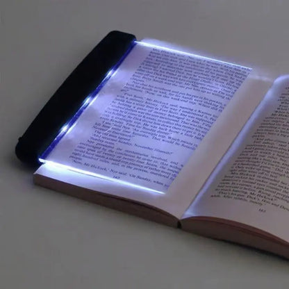 LED Flat Panel Reading Light Bookmark Lamp with Dual Brightness
