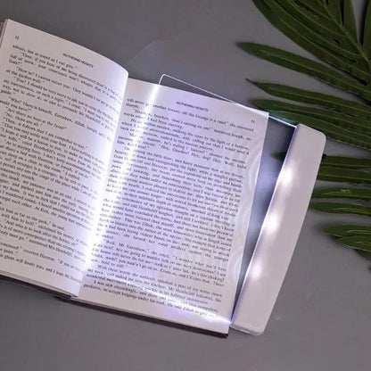 LED Flat Panel Reading Light Bookmark Lamp with Dual Brightness