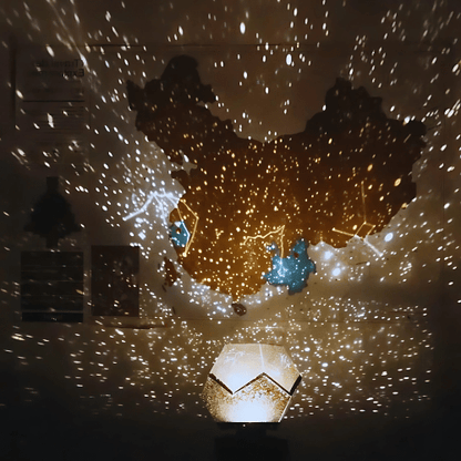 LED Galaxy Star Projector Night Light