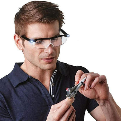 LED Light Magnifying Reading Glasses