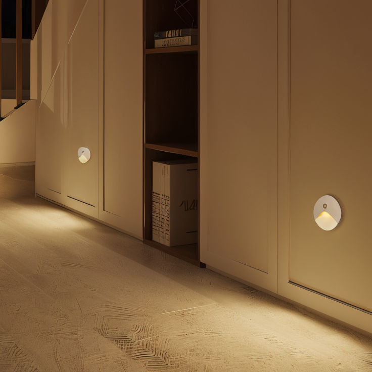 LED Motion Sensor Wall Light IP65 Waterproof