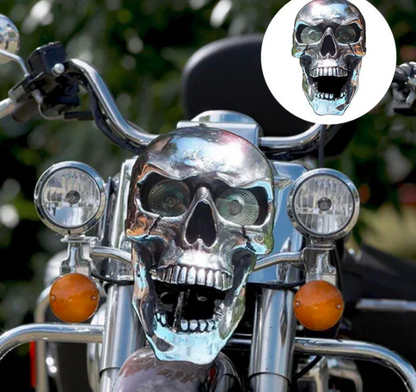 LED Skull Motorcycle Headlight Decorative Light