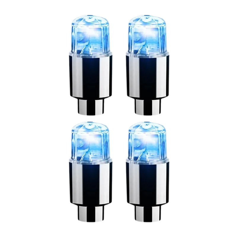 LED Tire Valve Cap Lights for Cars Bikes and Motorcycles