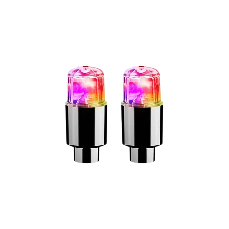 LED Tire Valve Cap Lights for Cars Bikes and Motorcycles