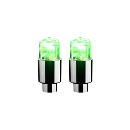LED Tire Valve Cap Lights for Cars Bikes and Motorcycles