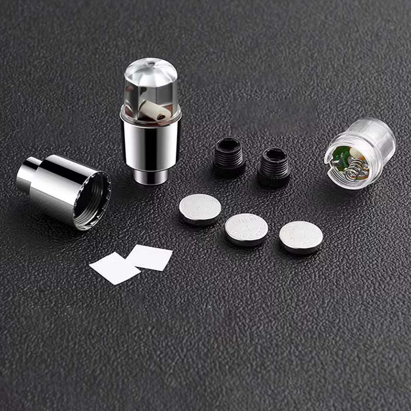 LED Tire Valve Cap Lights for Cars Bikes and Motorcycles