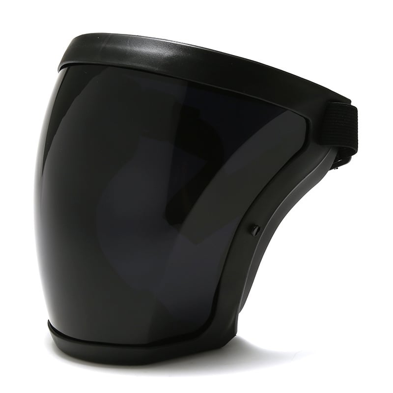 Large Clear Full Face Shield with Adjustable Headband