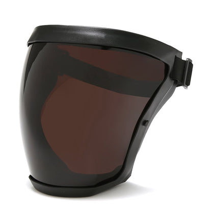 Large Clear Full Face Shield with Adjustable Headband