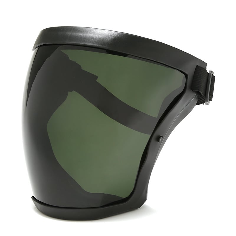 Large Clear Full Face Shield with Adjustable Headband