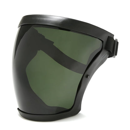 Large Clear Full Face Shield with Adjustable Headband