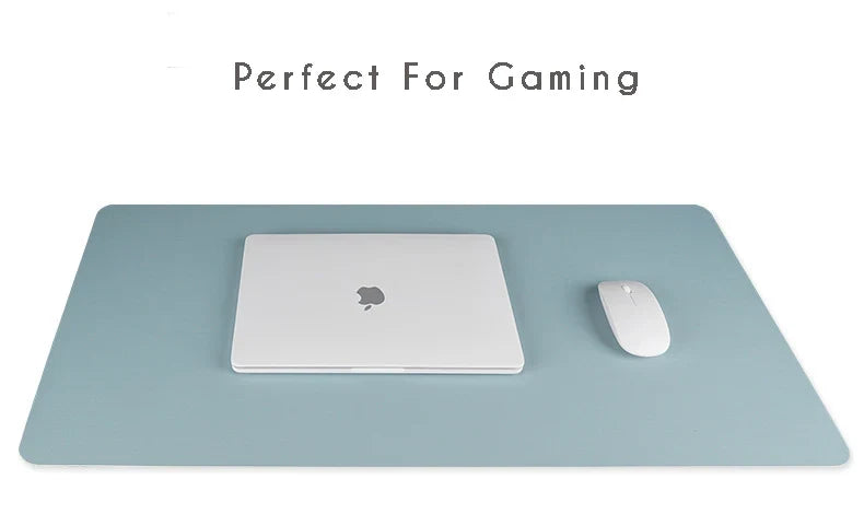 Large PU Leather Desk Mat Mouse Pad for Office Work