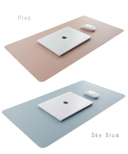 Large PU Leather Desk Mat Mouse Pad for Office Work