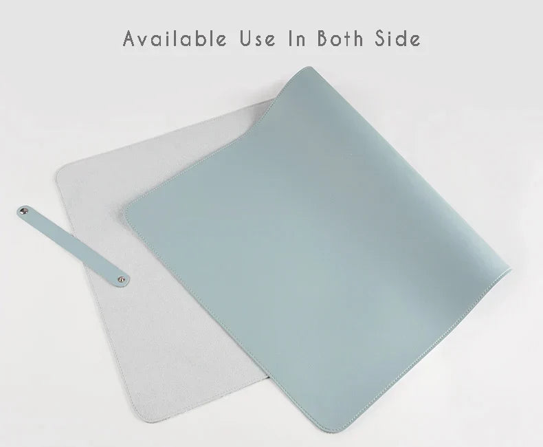 Large PU Leather Desk Mat Mouse Pad for Office Work