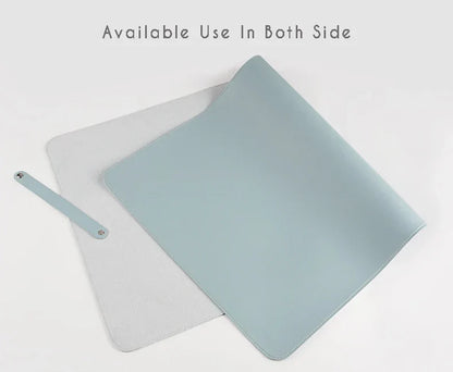 Large PU Leather Desk Mat Mouse Pad for Office Work