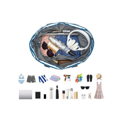 Large Waterproof Foldable Beach Tote Bag