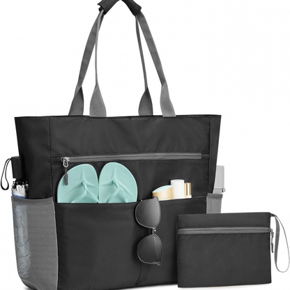Large Waterproof Foldable Beach Tote Bag