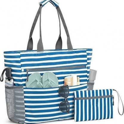 Large Waterproof Foldable Beach Tote Bag