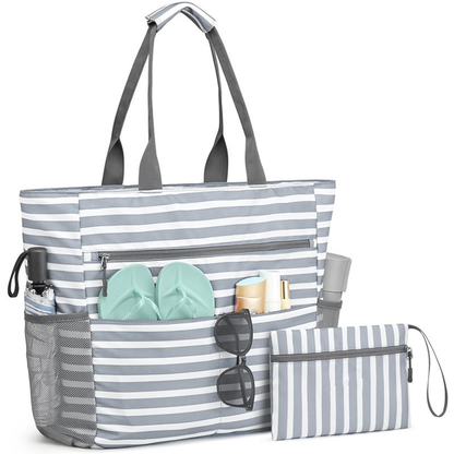 Large Waterproof Foldable Beach Tote Bag