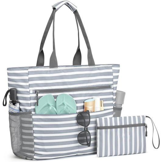 Large Waterproof Foldable Beach Tote Bag