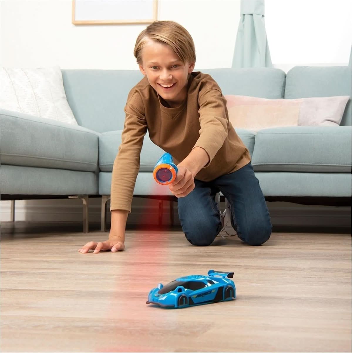 Laser Remote Wall Climbing RC Car with LED Lights