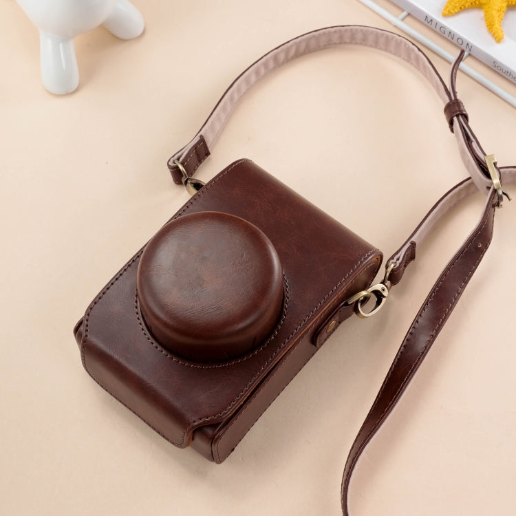Leather Camera Case with Strap for FUJIFILM X100VI
