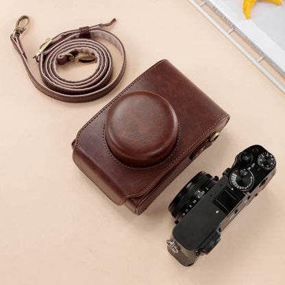 Leather Camera Case with Strap for FUJIFILM X100VI