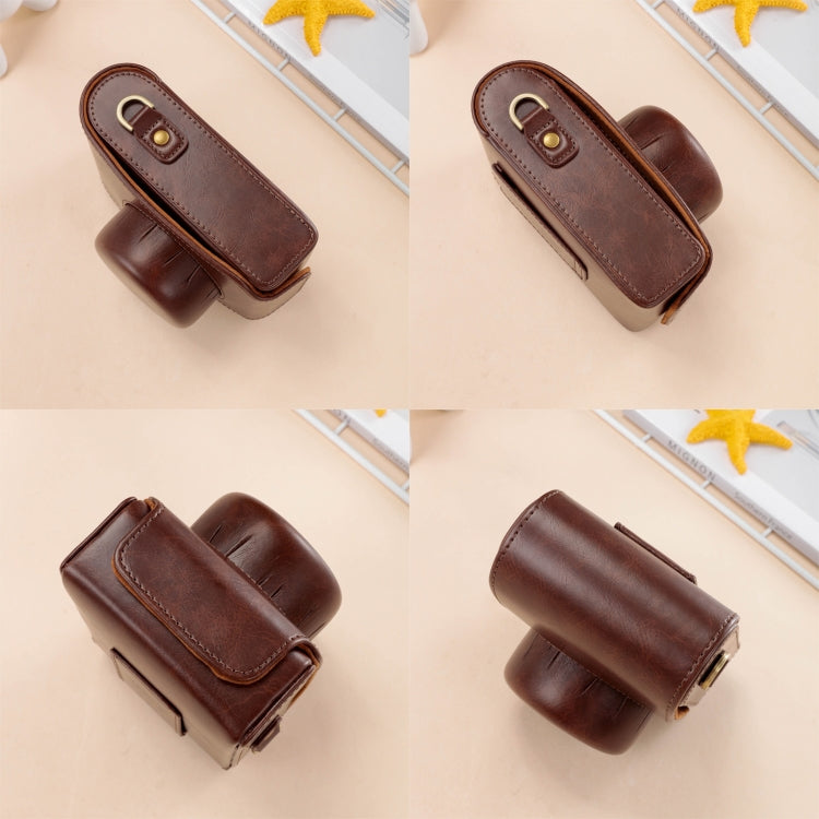 Leather Camera Case with Strap for FUJIFILM X100VI