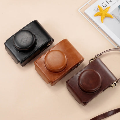 Leather Camera Case with Strap for FUJIFILM X100VI